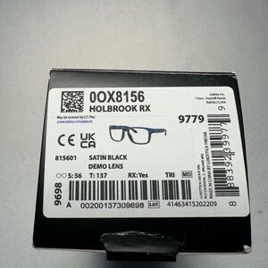 Oakley Holbrook RX Black Eyewear